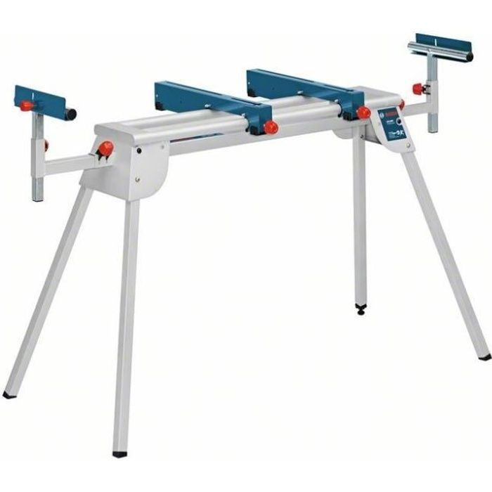 Mesa de trabajo Bosch Professional GTA 2600 para sierras ingletadoras, 260 cm de largo - 0601B12300