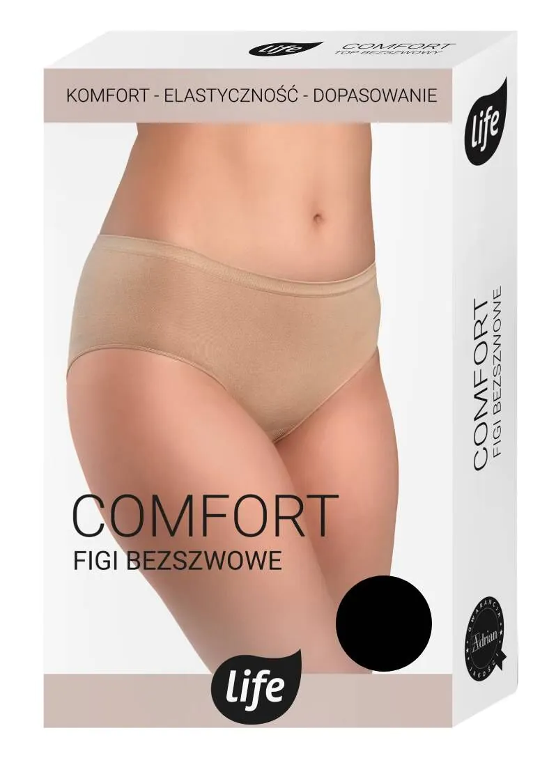 Life Comfort Figi Rozm. L Czarne