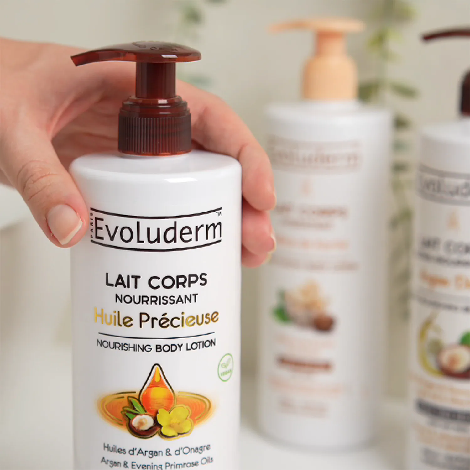 Evoluderm Lait Corps Nourrissant Huile Précieuse