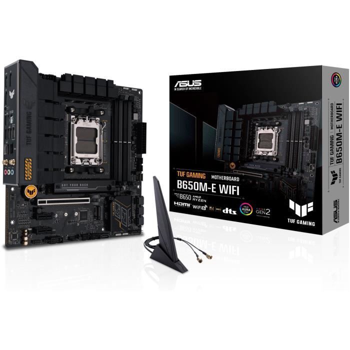 Placa-mãe - ASUS - TUF GAMING B650M-E WIFI - AMD B650 - Soquete micro ATX AM5