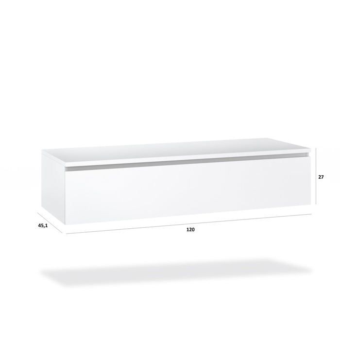 Juego de baño ASTRA de 5 piezas, negro corten-blanco