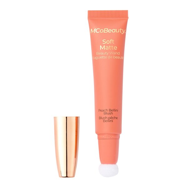MCoBeauty Soft Matte Peach Bellini Blush Beauty Wand<br>12ml