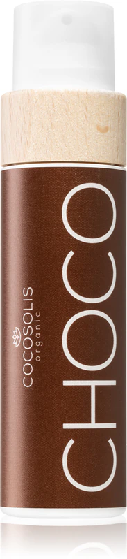 COCOSOLIS CHOCO opaľovací olej s ochranným filtračným základom
