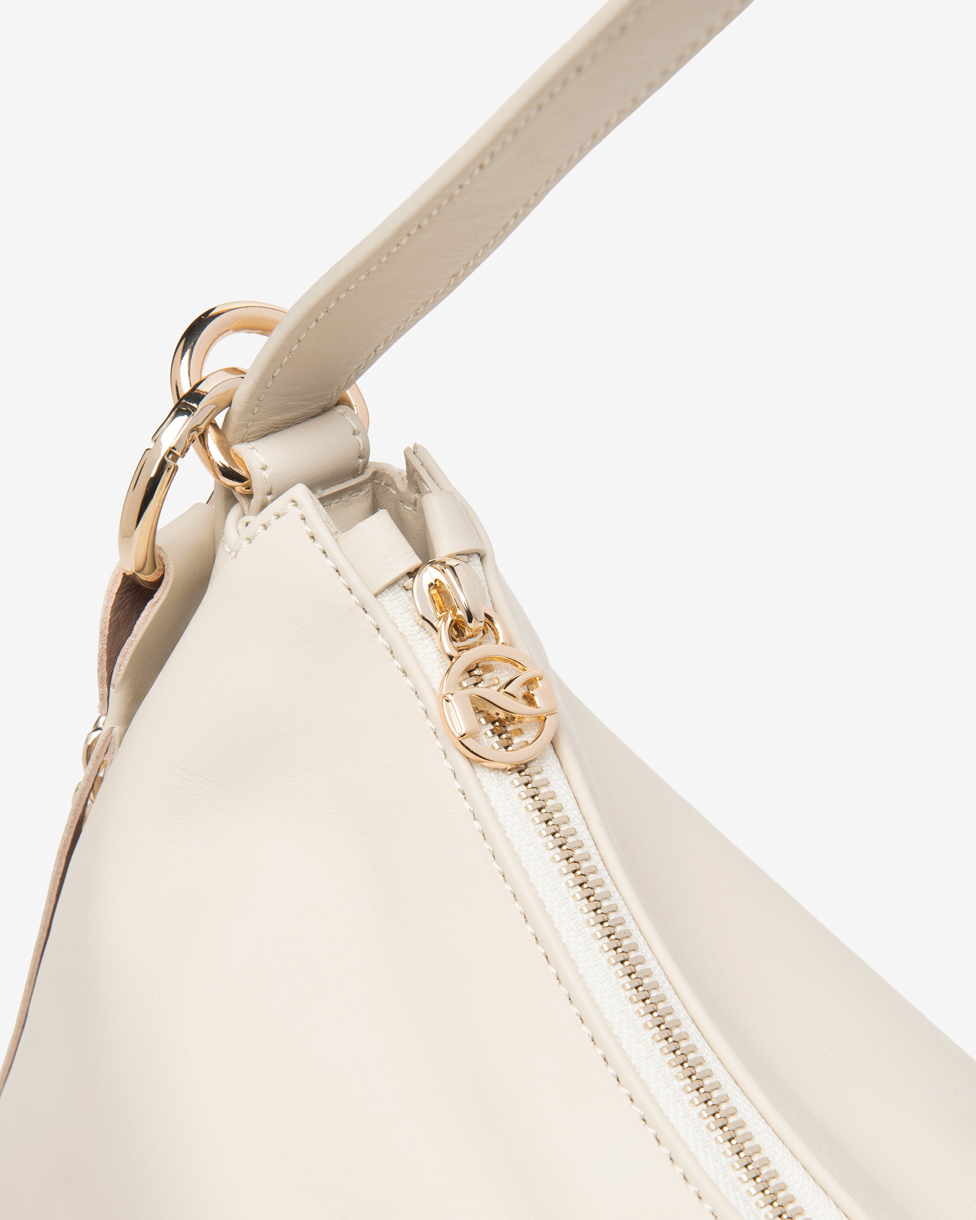  Hobo-Tasche aus Leder für Damen