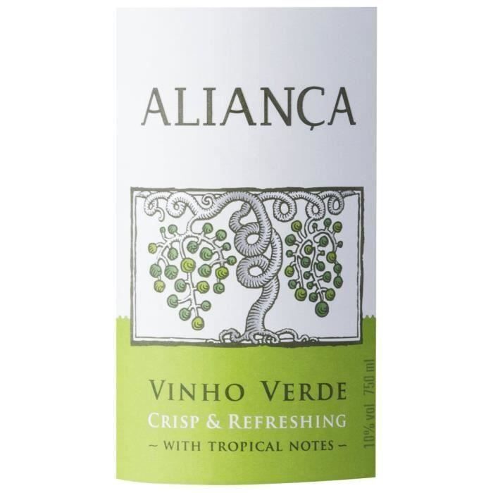 Aliança 2018 Vinho Verde - Vin blanc du Portugal x6