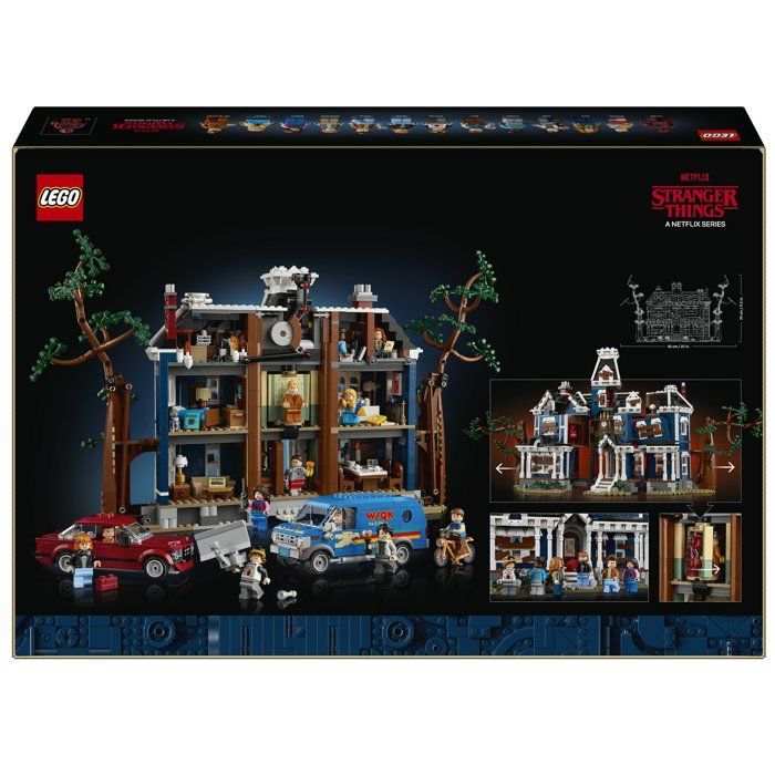 LEGO Icons 11370 Stranger Things: Het Creel-huis - Bouwset voor volwassenen - Cadeau