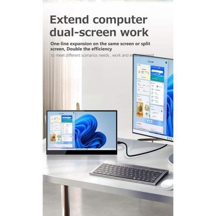 Draagbare monitor - Lipa - AX-60T - Ultra HD 4K - Touchscreen - 15,6 inch
