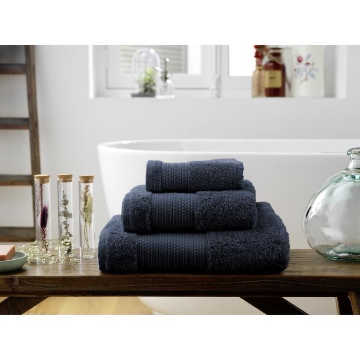 Asciugamano da bagno - GARANCE - Midnight - 100% cotone biologico - 600 g/m² - 90 x 150 cm