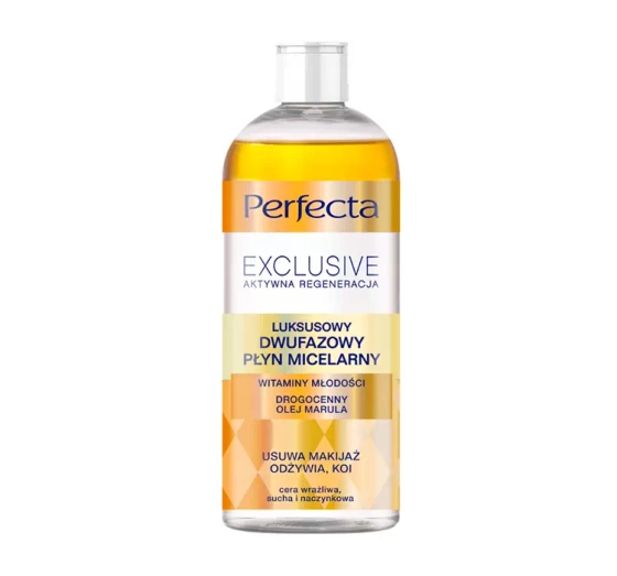 Perfecta Exclusive luksusowy dwufazowy płyn micelarny 400ml