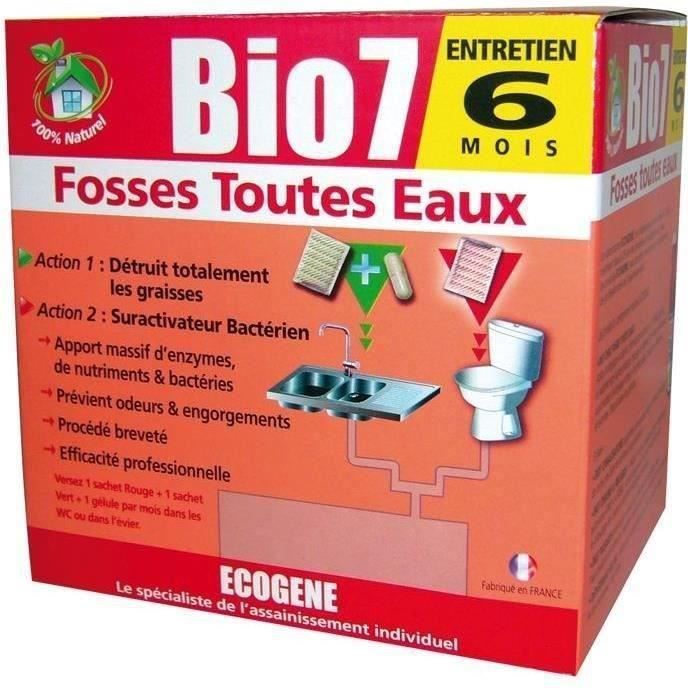 Bio7 Especial para Fossas Sépticas - 12 sachês