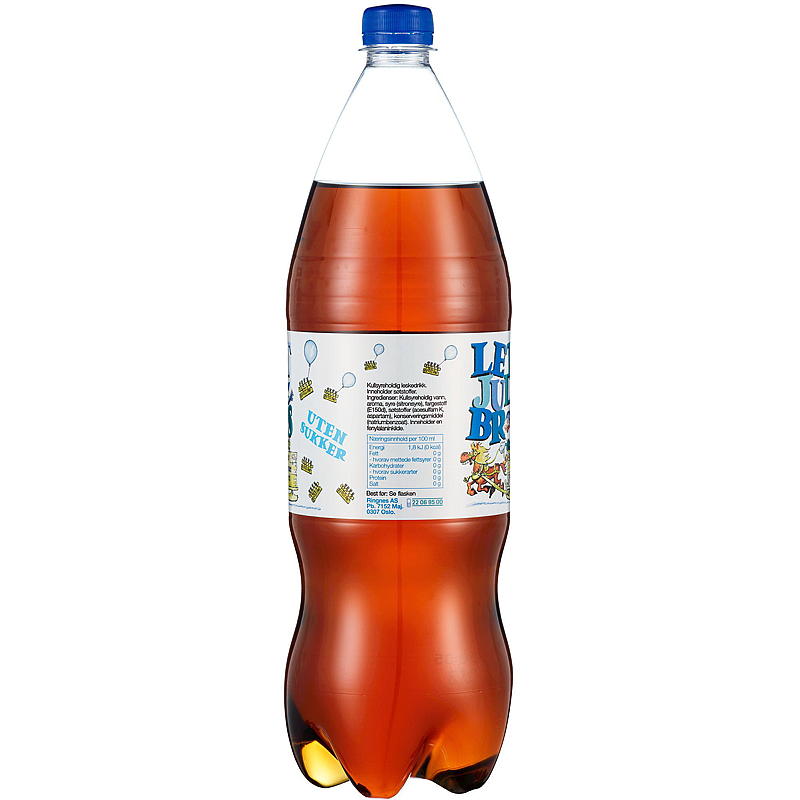 Ringnes refresco navideño light 1,5 l, Hamar