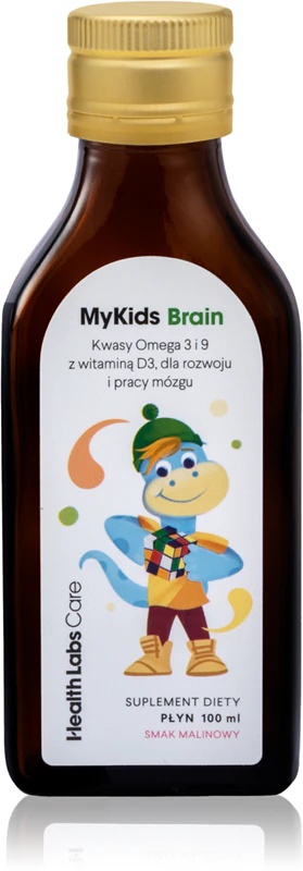 Health Labs Care MyKids Brain дијететски суплемент, орални раствор за правилно функционисање срца и мозга