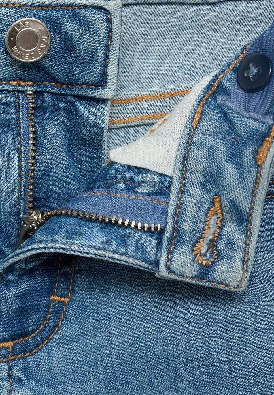 Jeans slim fit Mango Kids - denim azzurro
