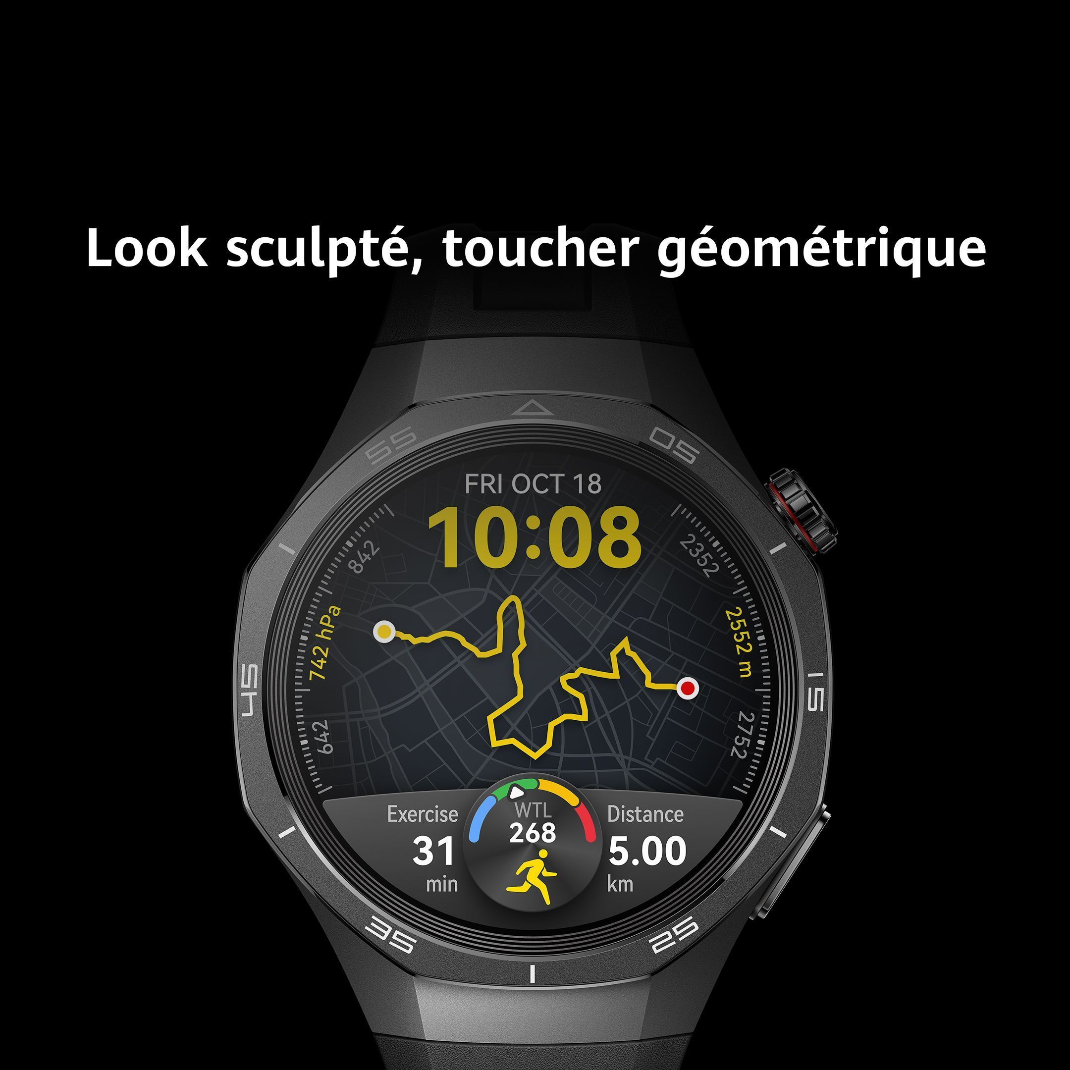 Smartwatch - HUAWEI - Watch GT 5 PRO - 46 mm - Black