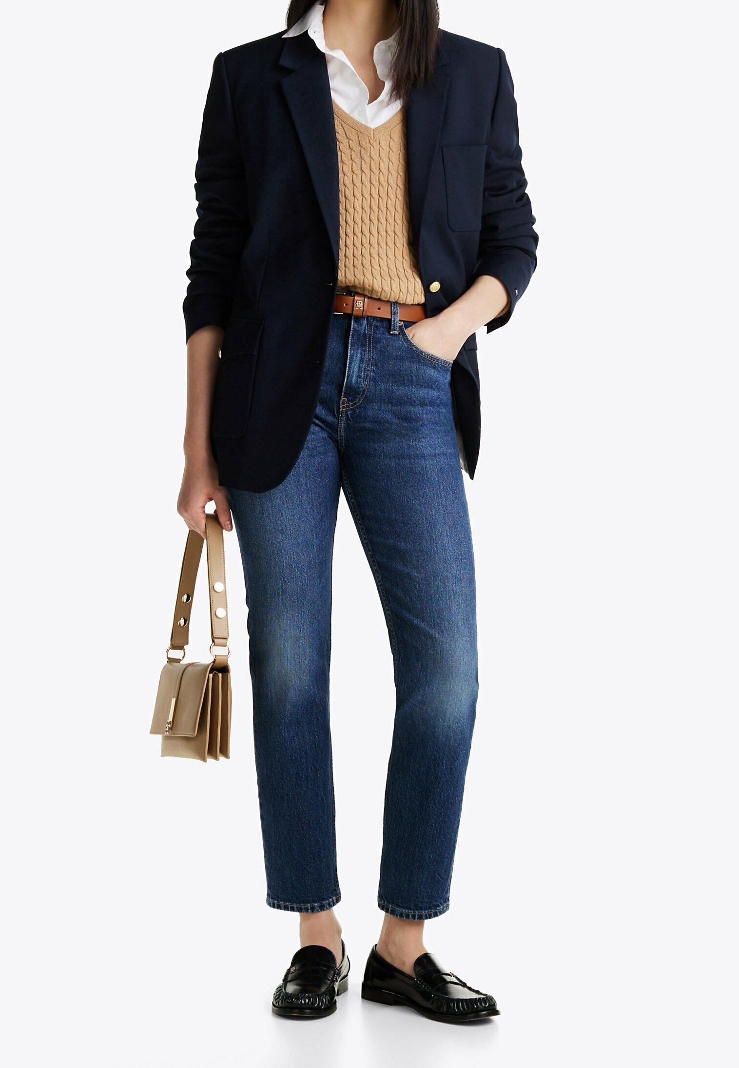 Tommy Hilfiger slim fit jeans - blauwe denim