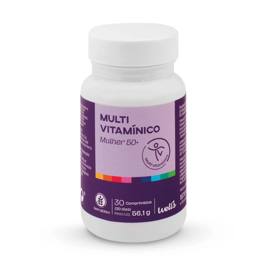 Wells multivitamin for kvinner 50 30 kapsler 30 kapsler