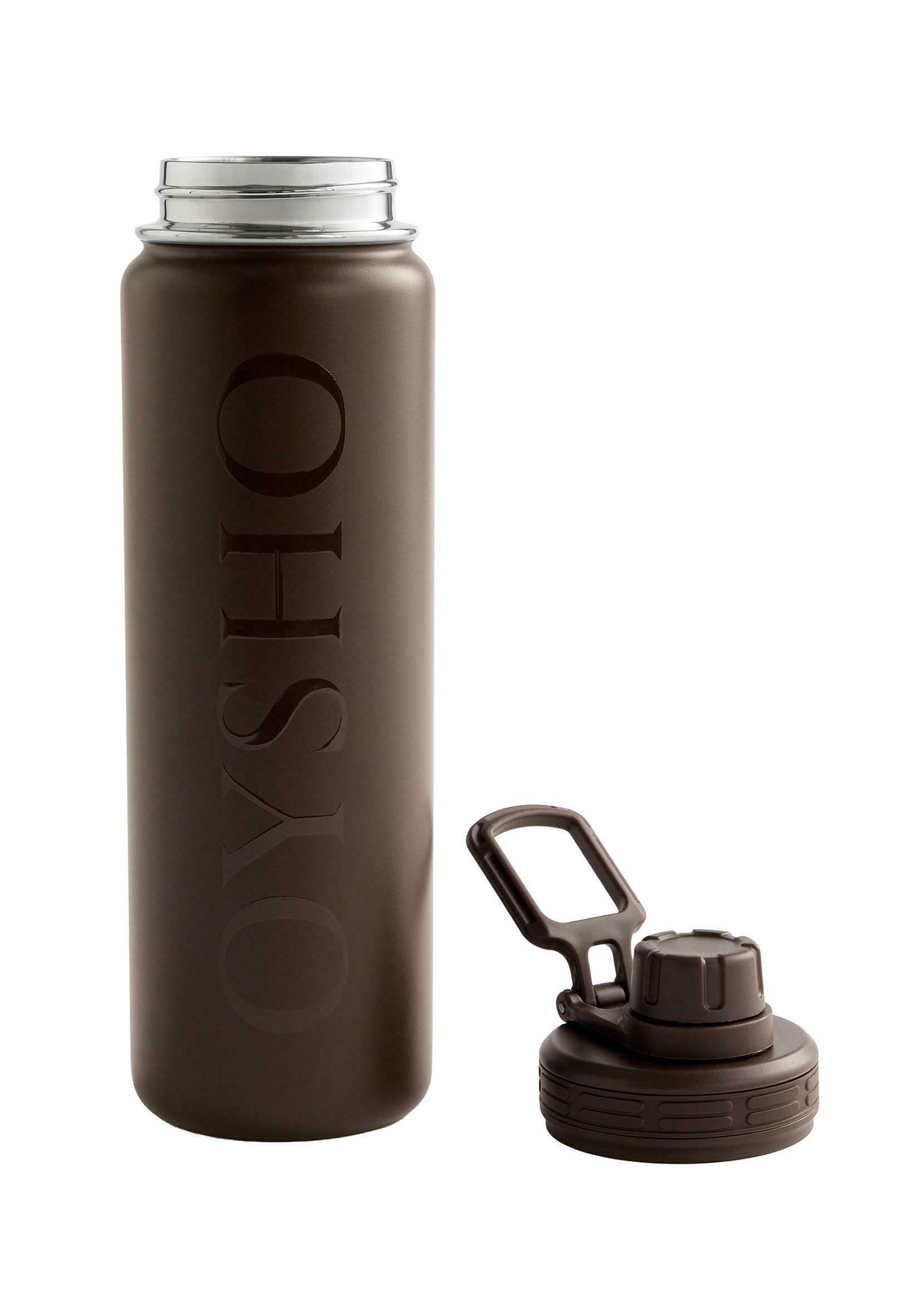 OYSHO drinkfles - gemarmerd bruin