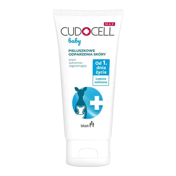 Cudocell Max Baby Pieluszkowe Odparzenia Skóry Krem Ochronno-Regenerujący 40 g