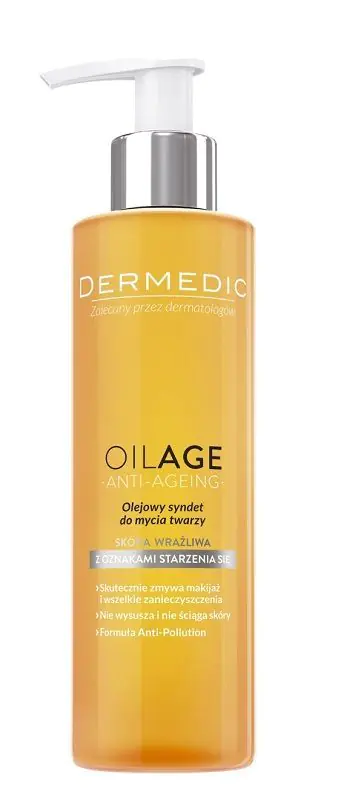 Dermedic Oilage Olejowy syndet do mycia twarzy