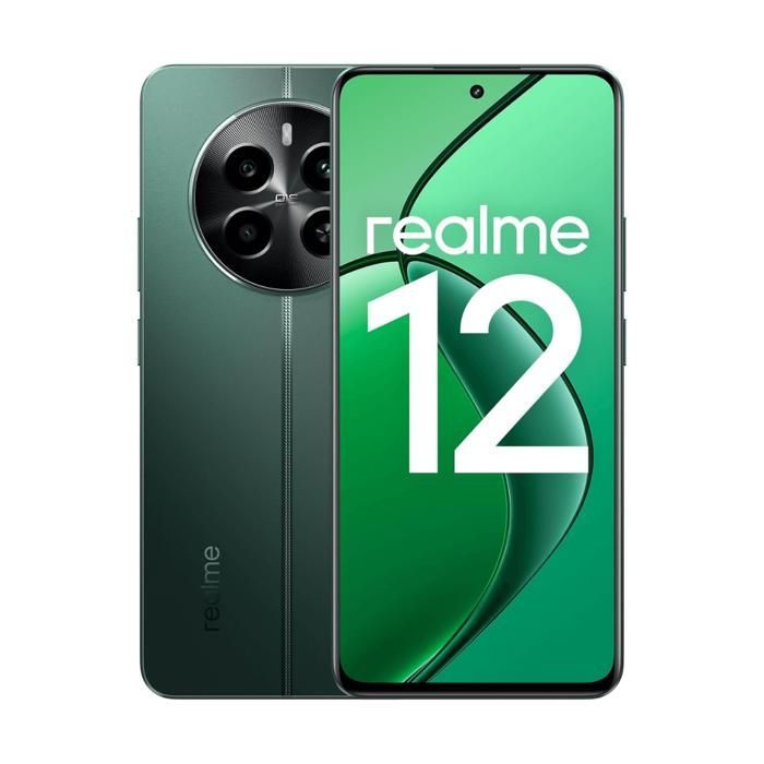 Smartphone – REALME – Realme 12 4G – 8 GB RAM – 256 GB – 120 Hz AMOLED-Display – Dual-SIM