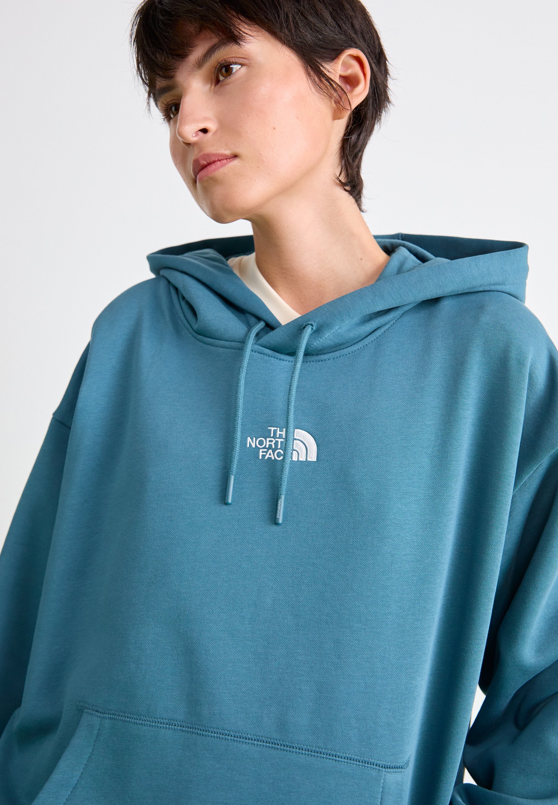 The North Face ESSENTIAL OVERSIZED HOODIE - Sweatshirt - Weltraum
