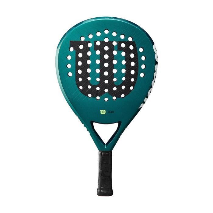 Pala de pádel - WILSON - BLADE V3 - Verde/Negro - 365 g - Tecnologías avanzadas