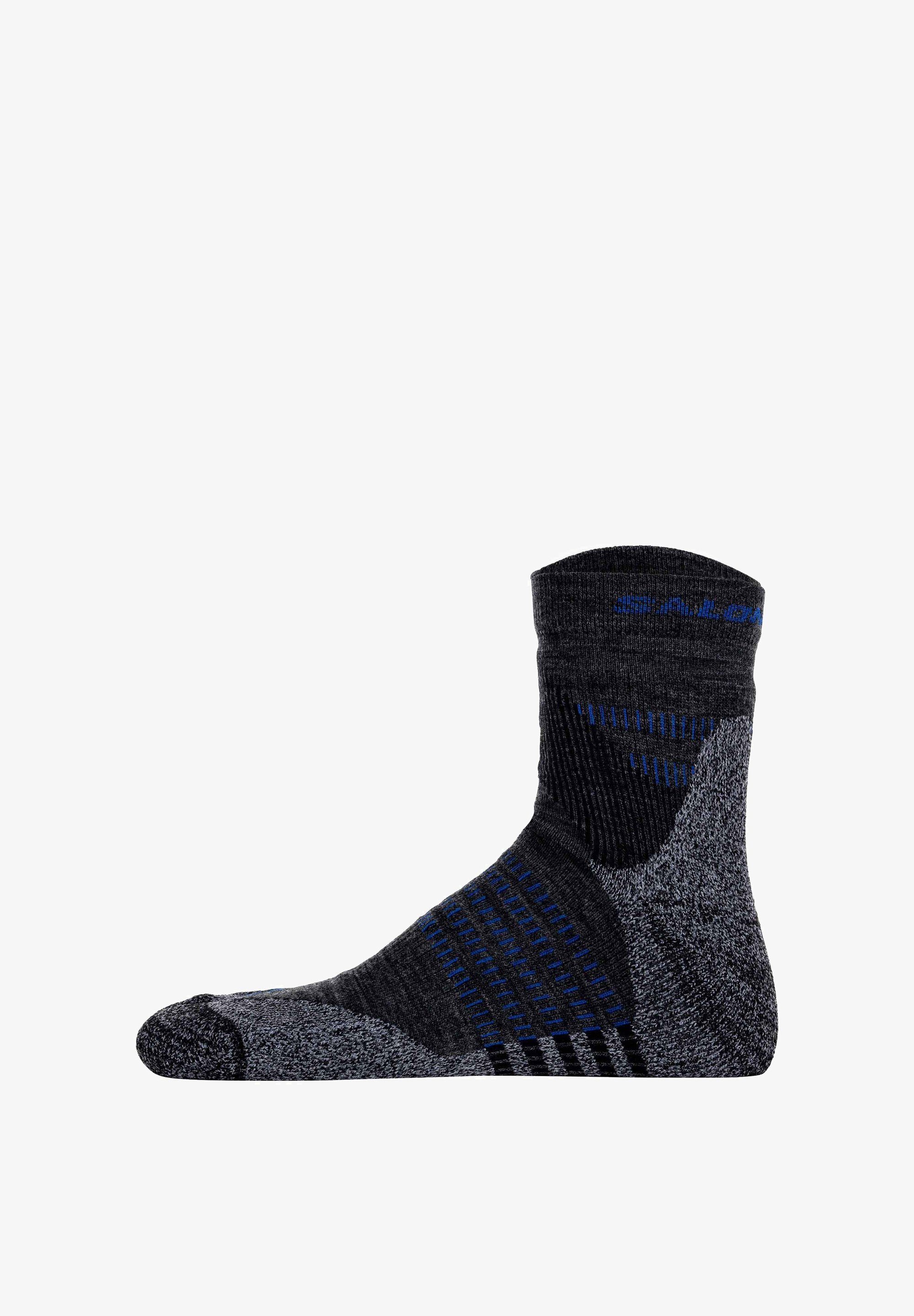 Salomon X ULTRA ACCESS QUARTER UNISEX 2-PACK - Sportsokken - antracietzwart