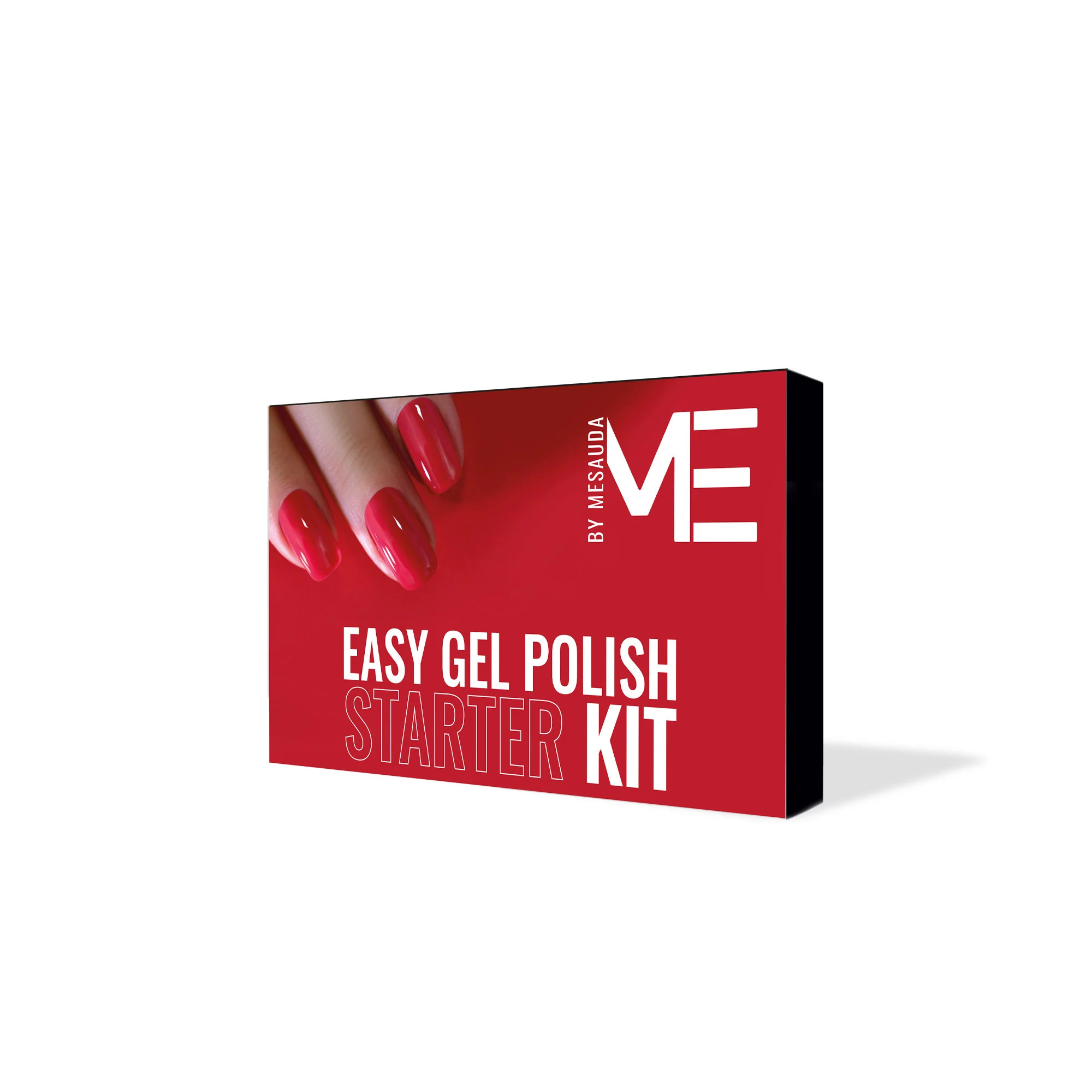 Unghie Easy Gel Polish Starter Kit - Red Edition - Cofanetto Make Up, Smalto Effetto Gel