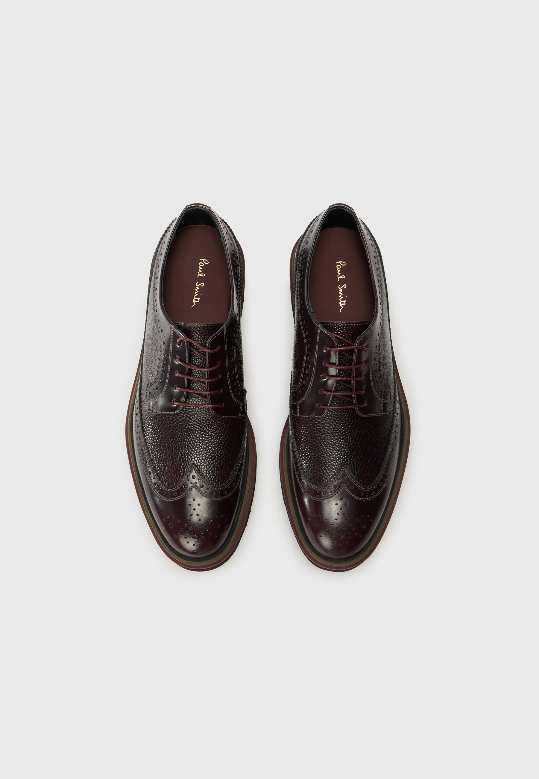 Paul Smith COUNT BORDO BRUSH OFF - Eleganti scarpe stringate - rosse