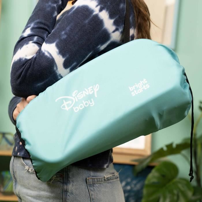 DISNEY BABY -NEMO- Opvouwbare, draagbare reisstoelverhoger, lichtgewicht en gemakkelijk schoon te maken, inclusief draagtas