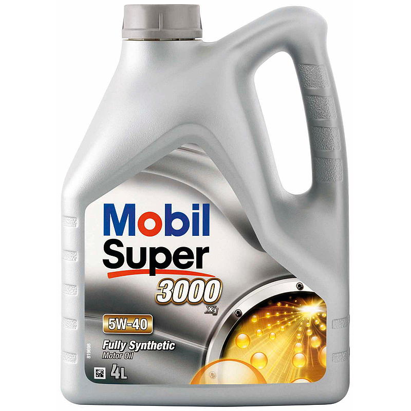 Huile moteur Mobil1 Mobil Super 3000 4 litres, 5W-40