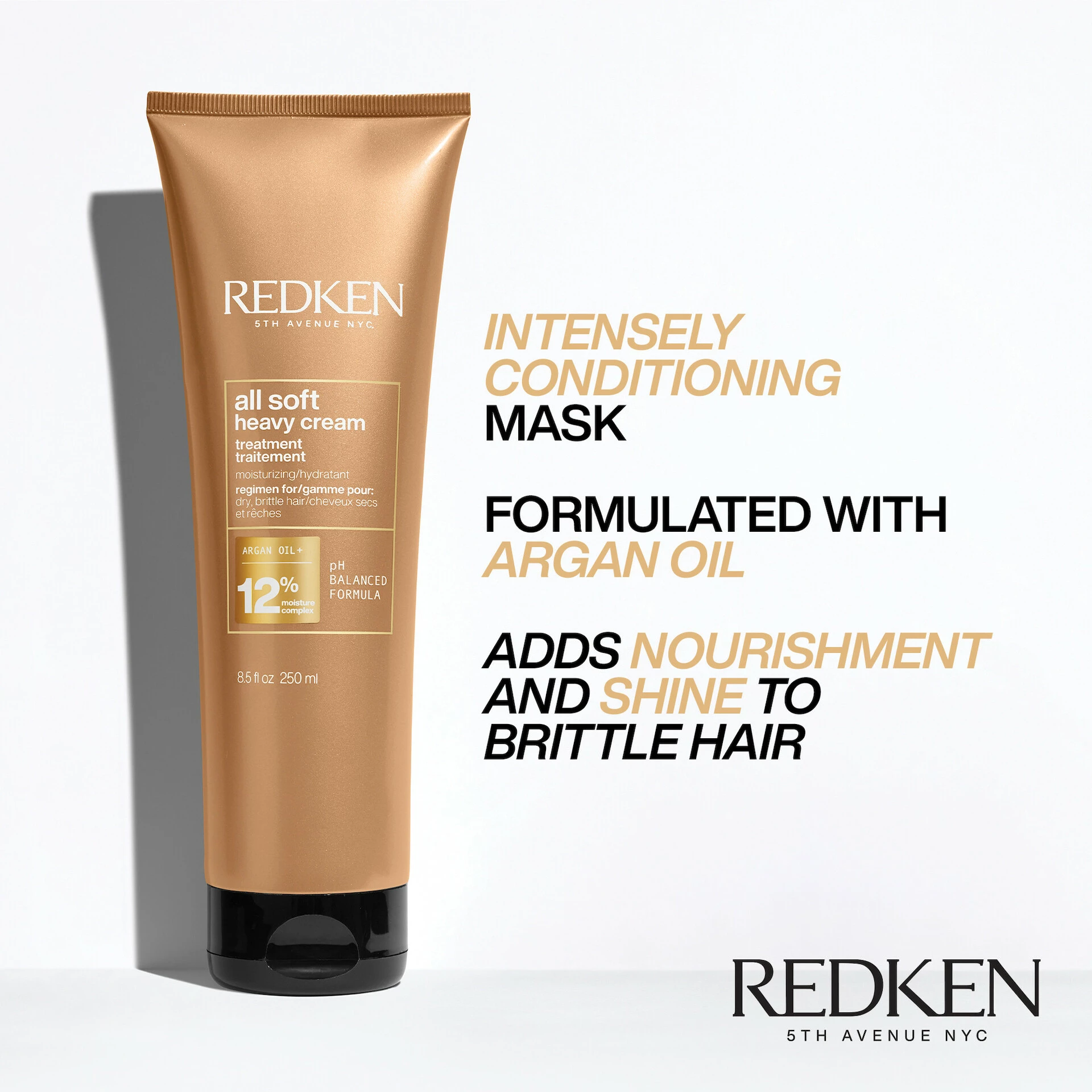 Mască de tratament All Soft Heavy Cream 250 ml - Redken