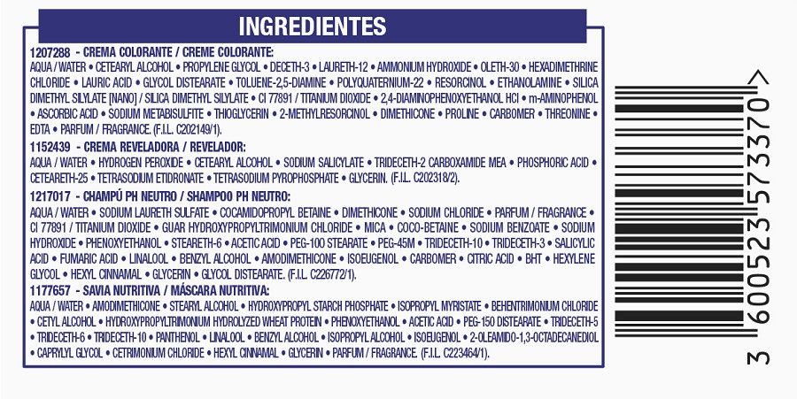 Farba na vlasy Excellence Creme tmavohnedá Farba na vlasy