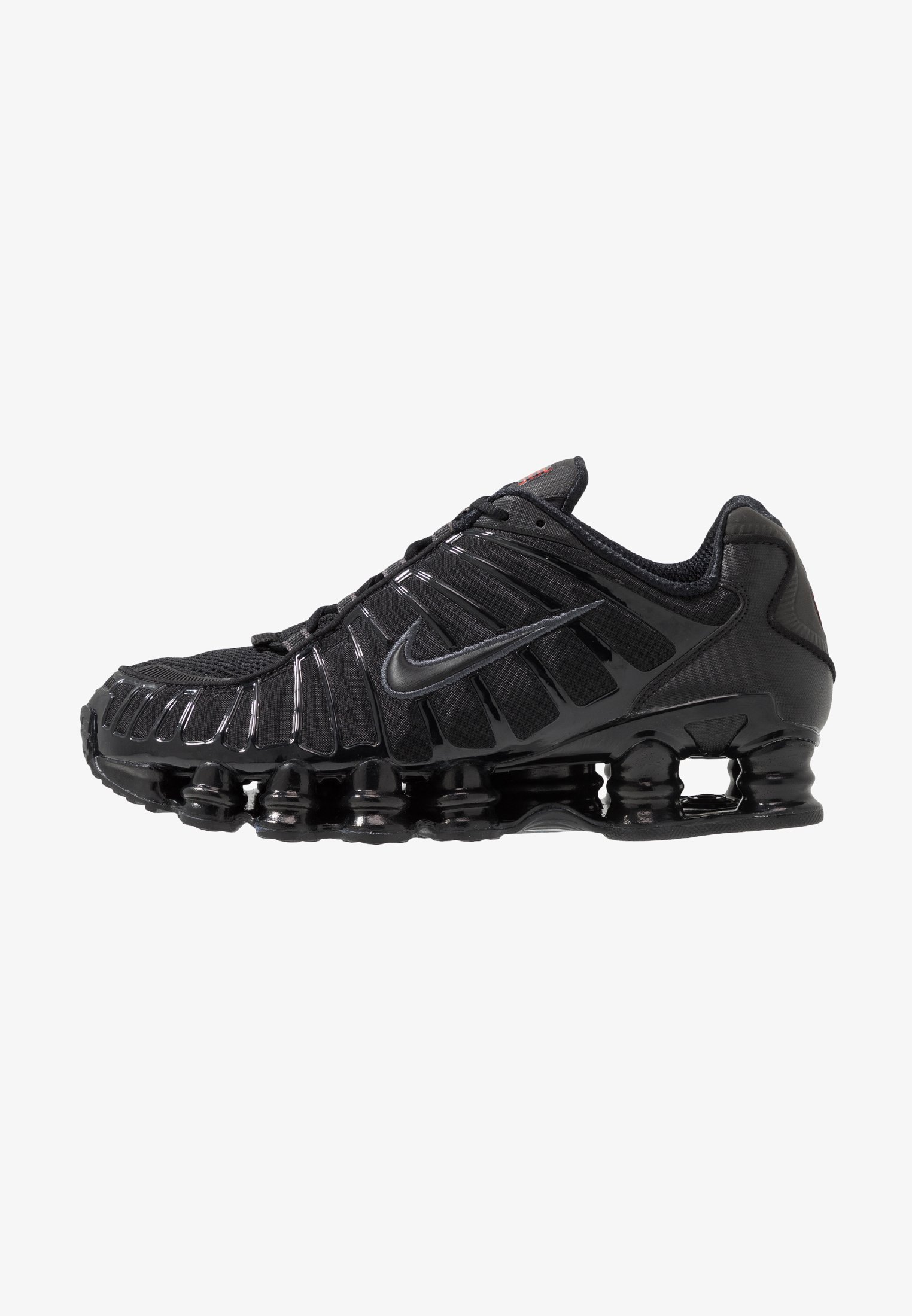 Nike Sportswear SHOX TL - Sneakers - zwart/metallic hematiet/max oranje