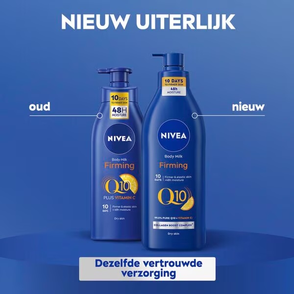 NIVEA Q10 mlijeko za tijelo za učvršćivanje kože 400ml