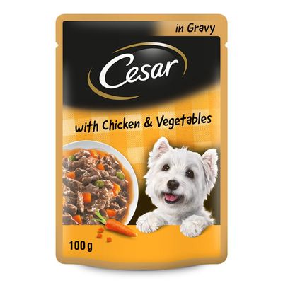 Caesar Pouches Köstlich frische Auswahl in Sauce