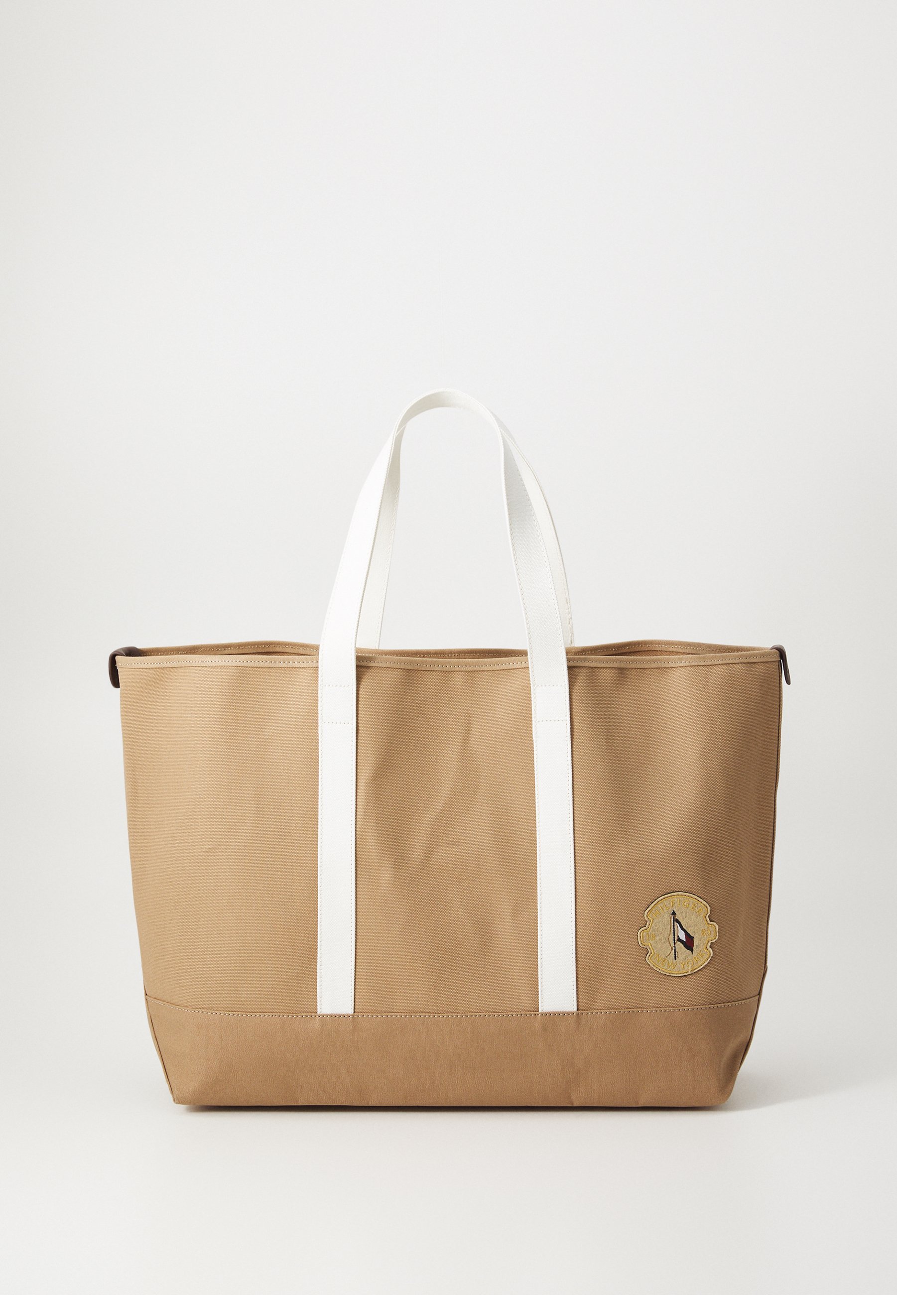 Tommy Hilfiger SUMMER TOTE - Tote bag - safari canvas
