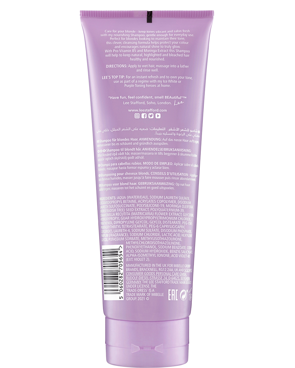 LEE STAFFORD BLEACH BLONDES EVERYDAY CARE SHAMPOO