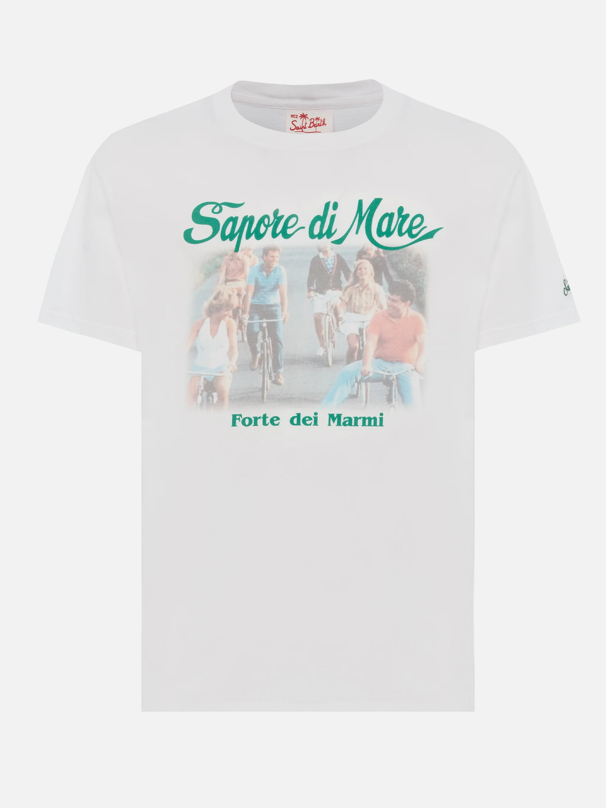 T-shirt Man in cotone con stampa 