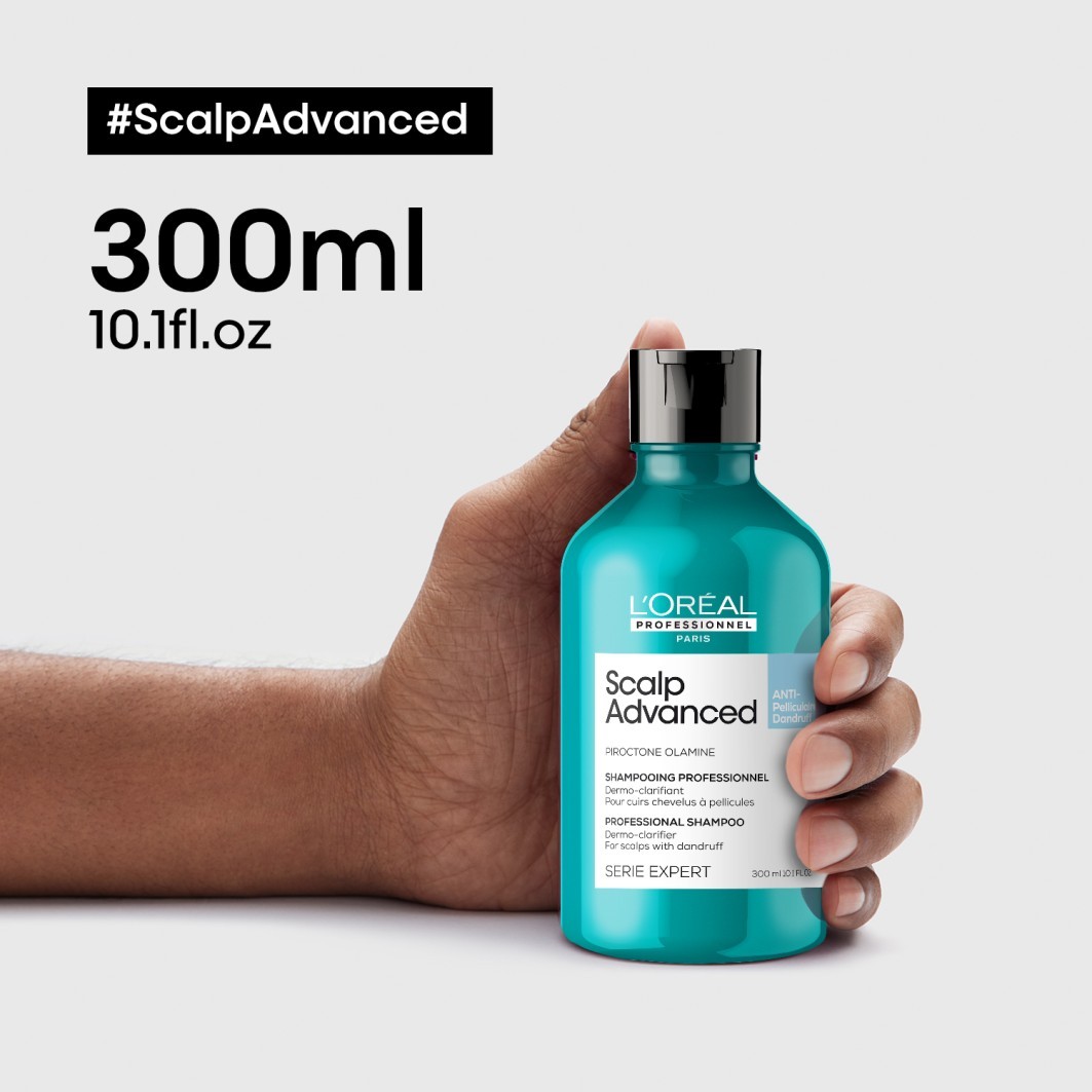 L'Oréal Professionnel Hair Shampoo Scalp Advanced Anti-Dandruff Dermo-Clarifier – 300 ml