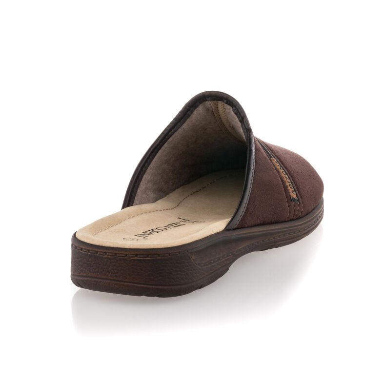 Pantuflas marrones para hombre