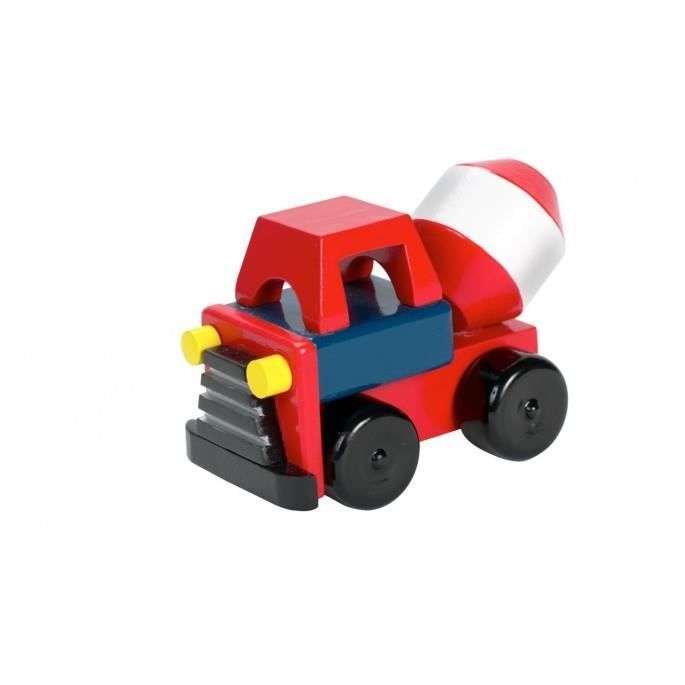 Wooden Toys - Small Cement Mixer - Ages 36 Months and Up Orange Tree Toys