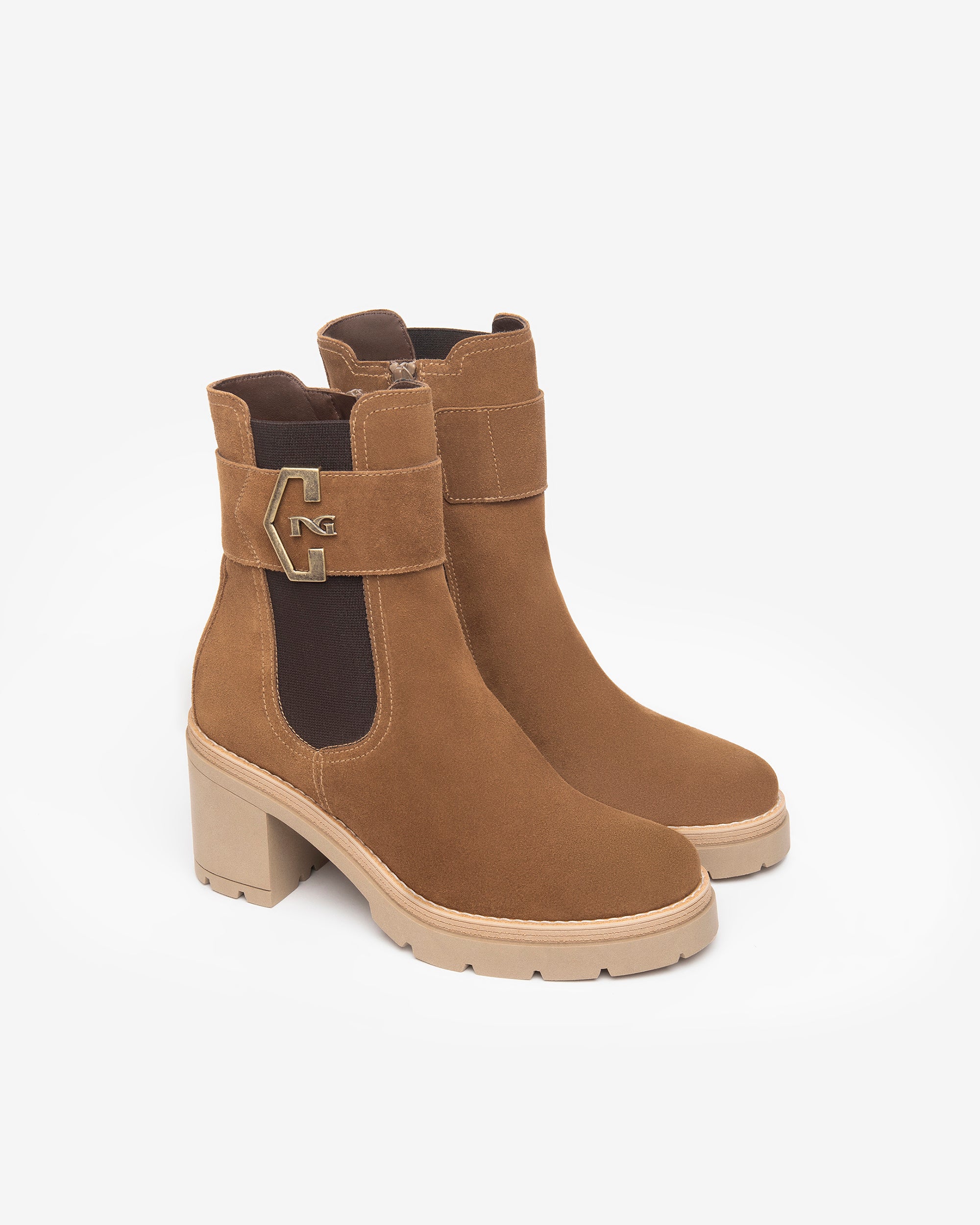 Stivaletti Chelsea Donna in Camoscio