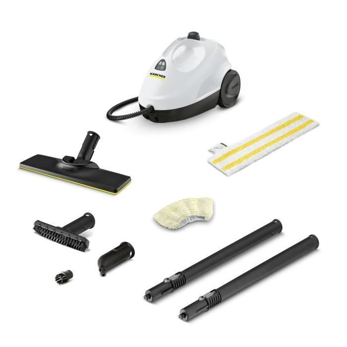 KARCHER SC 2 Easy Fix - Steam cleaner - 1500 W - 3.2 bar - Eliminates up to 99.99% of viruses and bacteria