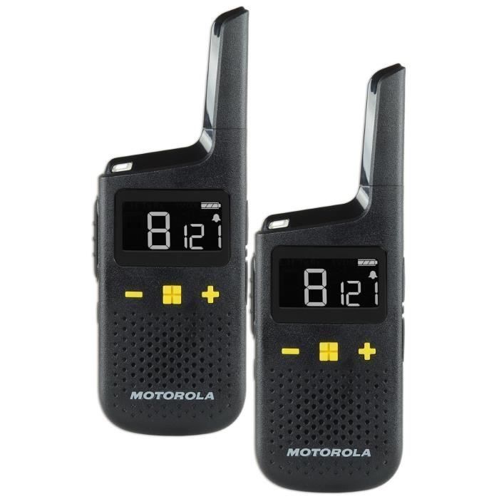Motorola XT185. Utilité: Réseau mobile professionnel (pmr), Quantité de canaux: 16 canaux, Fréquence de fonctionnement: 446.00625 -