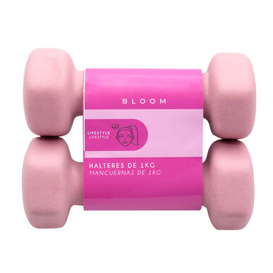 Bloom Beauty 1 kg käsipainosetti 2 kpl 2 kpl