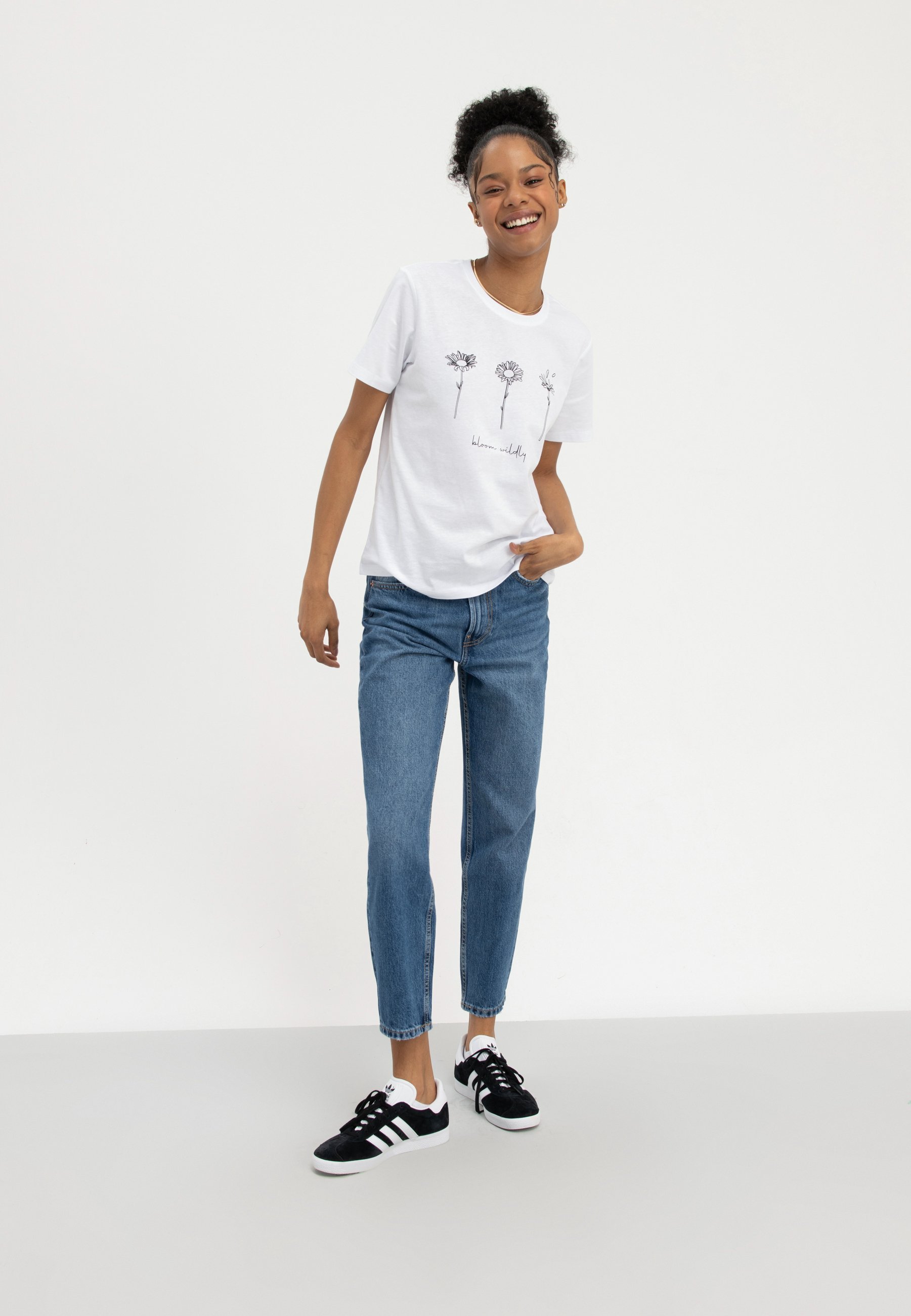T-shirt imprimé Even&Odd - blanc