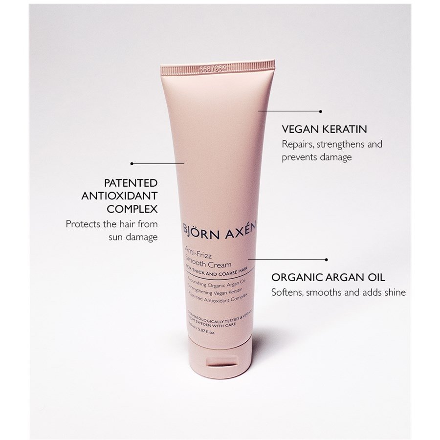 BJÖRN AXÉN plaukų kremas nuo slinkimo, glotnus kremas – 150 ml