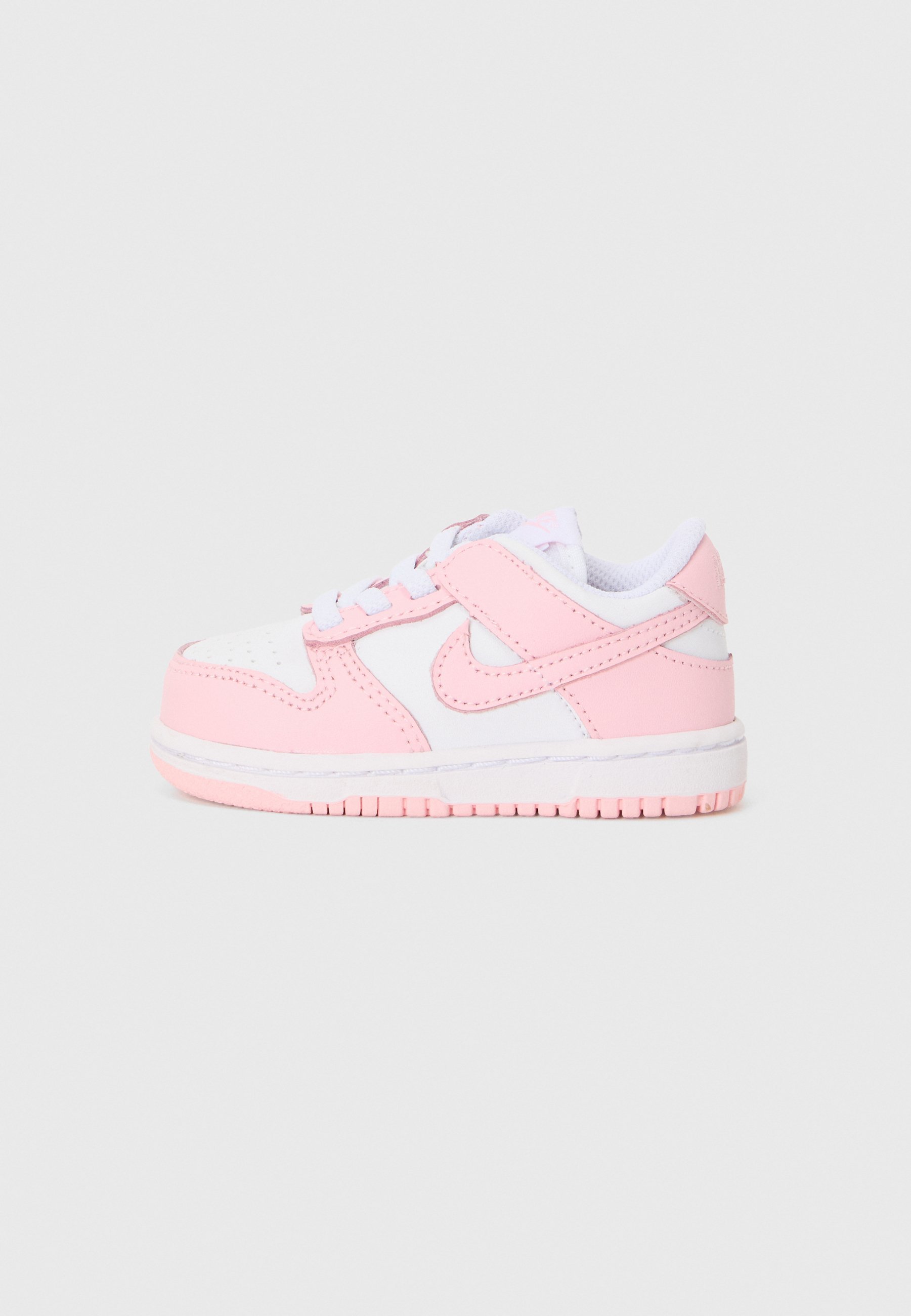 Nike Sportswear DUNK LOW UNISEX - Sneakers - wit/medium zachtroze/wit