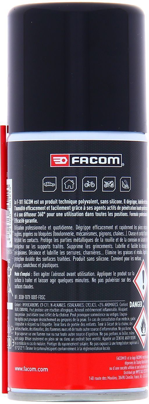 FACOM F-101 Anti-Damp Penetrating Lubricant - Pro+ Formula - Dispenser - 150 ml